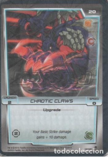 Colecionismo desportivo: Cromo E001759: Trading Cards. Monsuno. Chrotic Claws - NULL