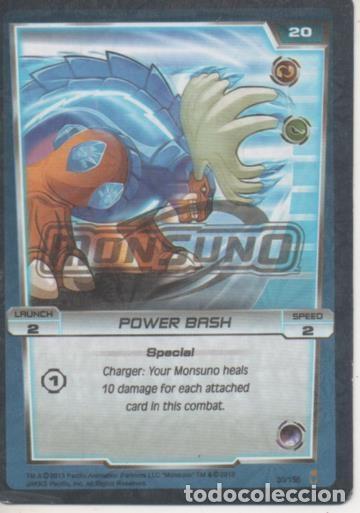 Collectionnisme sportif: Cromo E001750: Trading Cards. Monsuno. Power Bash - NULL