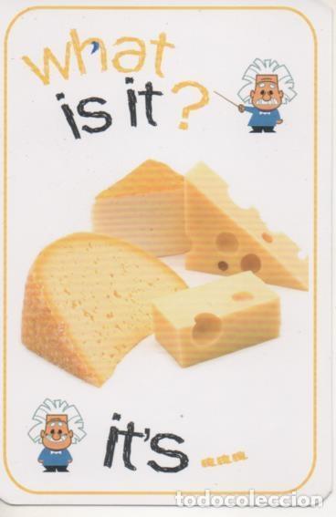 Collectionnisme sportif: Cromo E001669: Cards. What is it?. Cheese - NULL