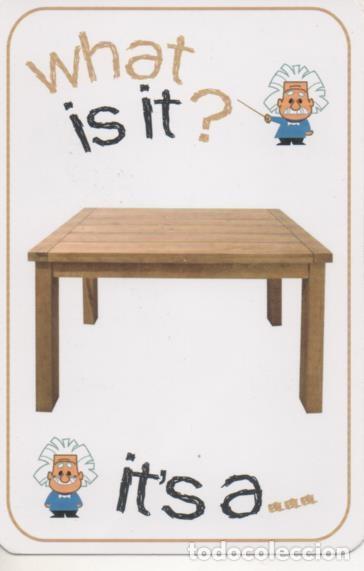 Collectionnisme sportif: Cromo E001678: Cards. What is it?. Table - NULL