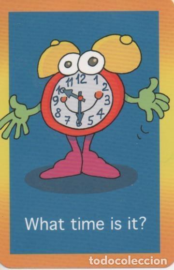 Collezionismo sportivo: Cromo E001707: Cards. What time is it? 10:30 - NULL