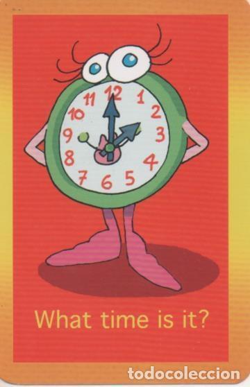 Collezionismo sportivo: Cromo E001701: Cards. Wha time is it?. 2:00 - NULL