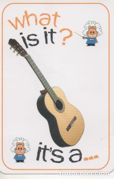 Collezionismo sportivo: Cromo E001692: Cards.What is it?. Guitar - NULL