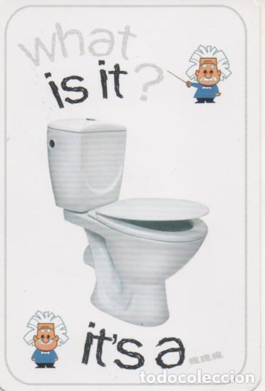 Coleccionismo deportivo: Cromo E001682: Cards. What is it?. Toilet - NULL