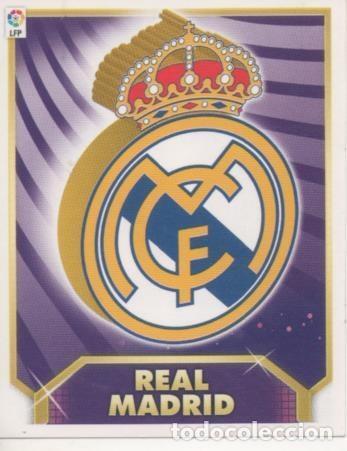 Coleccionismo deportivo: Cromo E001866: Trading Cards. Liga 2011-12, Escudo Real Madrid - NULL