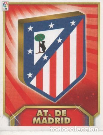 Coleccionismo deportivo: Cromo E001865: Trading Cards. Liga 2011-12, Escudo At. De Madrid - NULL