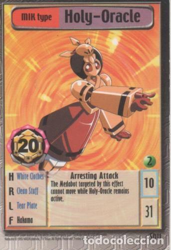 Colecionismo desportivo: Cromo E001872: Trading Cards. Medabots. Holy-Oracle - NULL