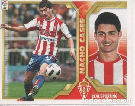 Colecionismo desportivo: Cromo E001835: Trading Cards. Liga 2011-12, Nacho Cases. Real Sporting - NULL