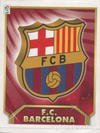 Colecionismo desportivo: Cromo E001868: Trading Cards. Liga 2011-12, Escudo F.C. Barcelona - NULL