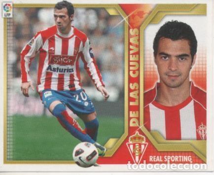 Colecionismo desportivo: Cromo E001825: Trading Cards. Liga 2011-12, De las Cuevas. Real Sporting - NULL