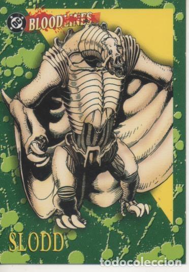 Colecionismo desportivo: Cromo E002147: Trading Cards. DC Bloodline n&ordm; 79. Slodd - Art Adams