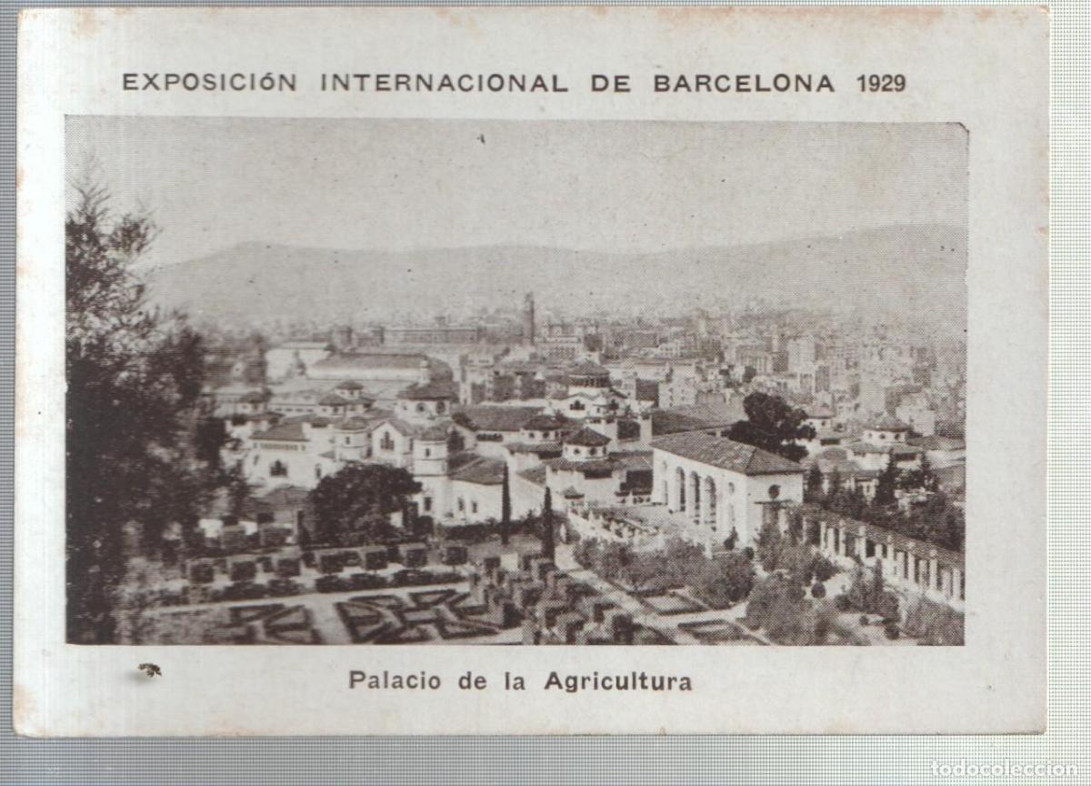Colecionismo desportivo: Cromo numero 39: Exposicion Internacional de Barcelona 1929: Palacio de la Agricultura - Varios