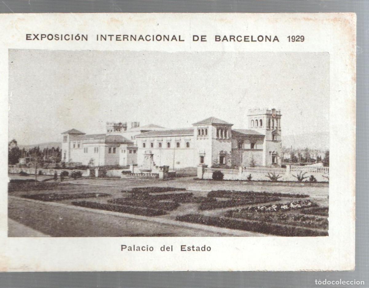 Colecionismo desportivo: Cromo numero 30: Exposicion Internacional de Barcelona 1929: Palacio del estado - Varios