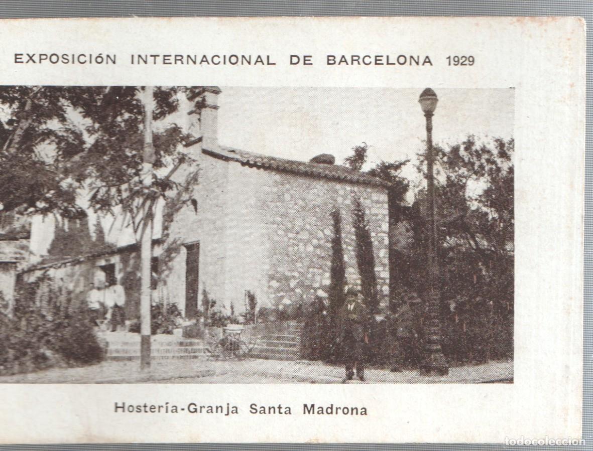Colecionismo desportivo: Cromo numero 32: Exposicion Internacional de Barcelona 1929: Hosteria Granja Santa Madrona - Varios