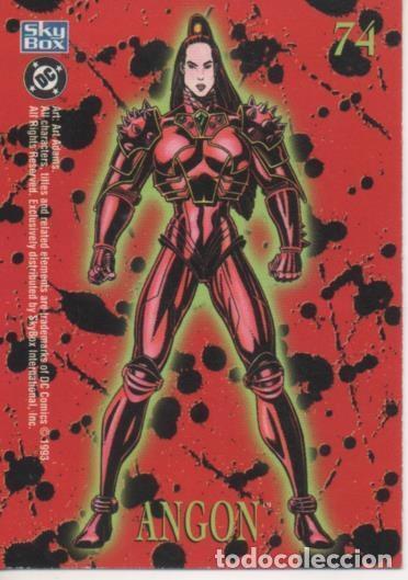 Colecionismo desportivo: Cromo E002207: Trading Cards: DC Bloodline n&ordm; 74. Angon - Varios