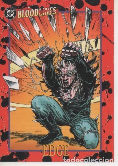 Colecionismo desportivo: Cromo E002198: Trading Cards: DC Bloodline n&ordm; 56. Edge - Varios