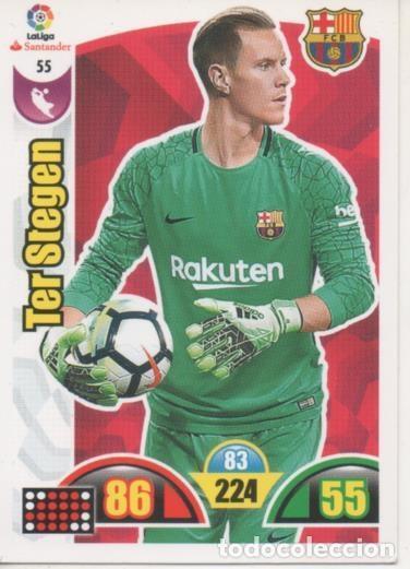 Collezionismo sportivo: Cromo E002866: Trade Card Game Adrenalyn. Liga 2017-18, Ter Stegen. F.C. Barcelona - LFP