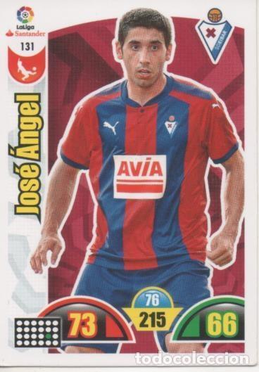Collezionismo sportivo: Cromo E002892: Trade Card Game Adrenalyn. Liga 2017-18, Jos&eacute; &Aacute;ngel. S.D. Eibar - LFP
