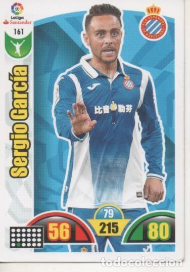 Colecionismo desportivo: Cromo E002905: Trade Card Game Adrenalyn. Liga 2017-18, Sergio Garc&iacute;a. R.C.D. Espanyol - LFP