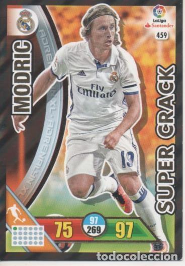 Colecionismo desportivo: Cromo E002821: Trade Card Game Adrenalyn. Liga 2016-17, Super Crack. Modric.Real Madrid - LFP