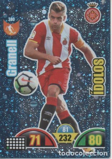 Colecionismo desportivo: Cromo E002981: Trade Card Game Adrenalyn. Liga 2017-18, &Iacute;dolos. Granell. Girona F._C. - LFP