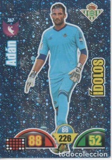 Coleccionismo deportivo: Cromo E002974: Trade Card Game Adrenalyn. Liga 2017-18, &Iacute;dolos. Ad&aacute;n. Real Betis Balonpi&eacute; - LFP