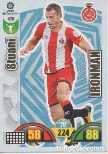 Colecionismo desportivo: Cromo E003002: Trade Card Game Adrenalyn. Liga 2017-18, Ironman. Stuani. Girona F.C. - LFP