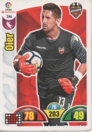 Sammelleidenschaft Sport: Cromo E002926: Trade Card Game Adrenalyn. Liga 2017-18, Oier. Levante U.D. - LFP
