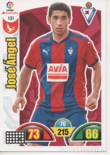 Colecionismo desportivo: Cromo E002951: Trade Card Game Adrenalyn. Liga 2017-18, Jos&eacute; &Aacute;ngel. S.D. Eibar - LFP
