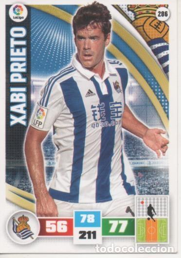 Coleccionismo deportivo: Cromo E002621: Trade Card Game Adrenalyn. Liga 2015-16, Xabi Prieto.Real Sociedad - LFP