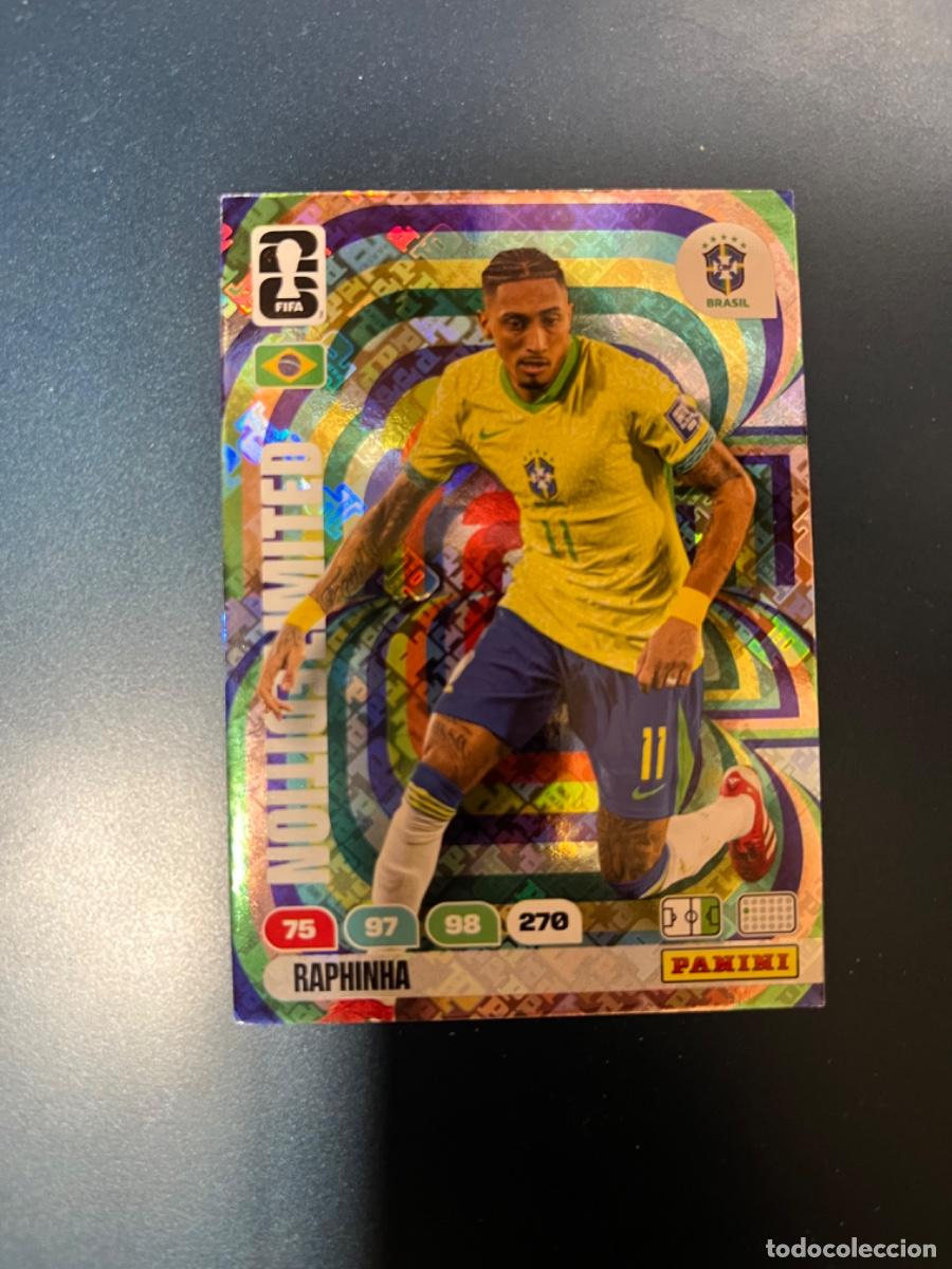 Coleccionismo deportivo: raphinha brasil edition limited paralela holograma adrenalyn world cup mundial 2026