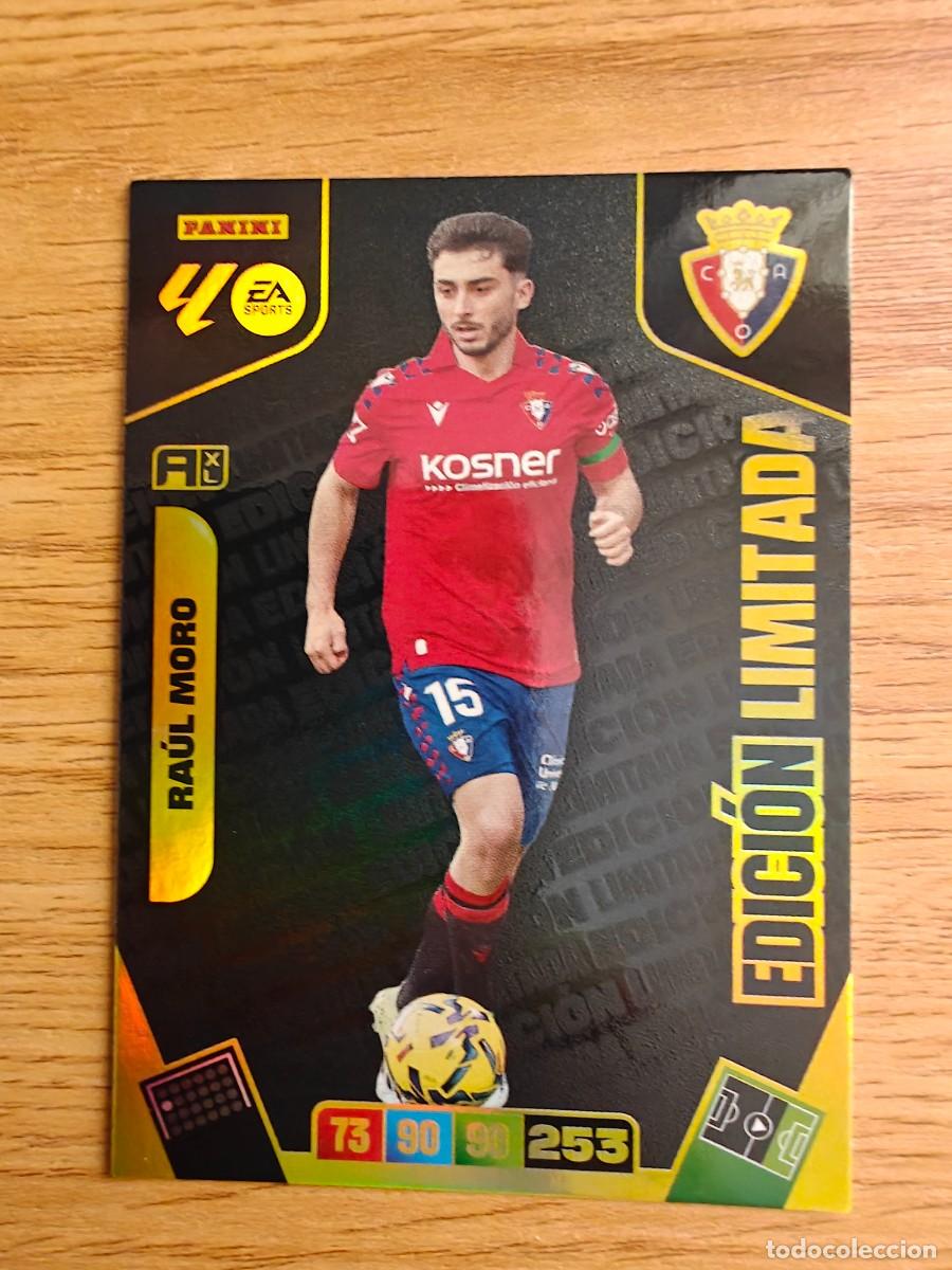 Coleccionismo deportivo: Ra&uacute;l Moro Adrenalyn XL 25 26 Edici&oacute;n Limitada Dream Box Osasuna