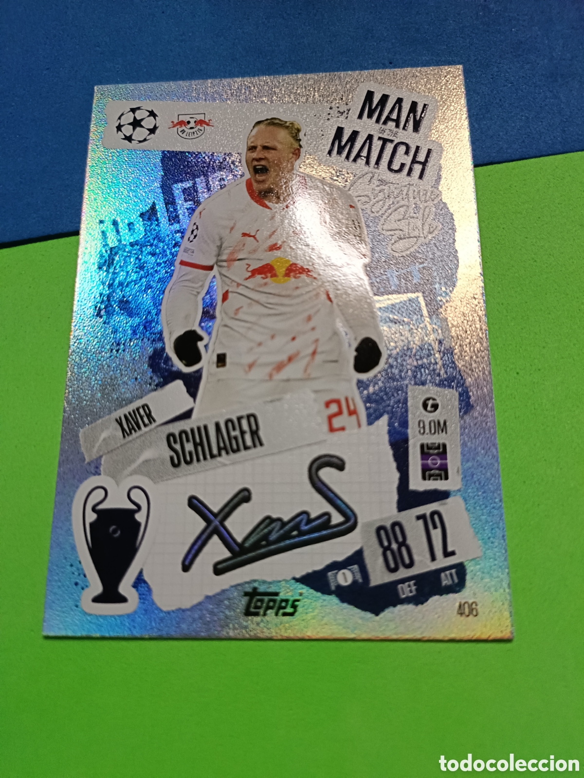 Colecionismo desportivo: Match Attax Topps 2024 2025 24 25 - Man of the Match 406 Schlager