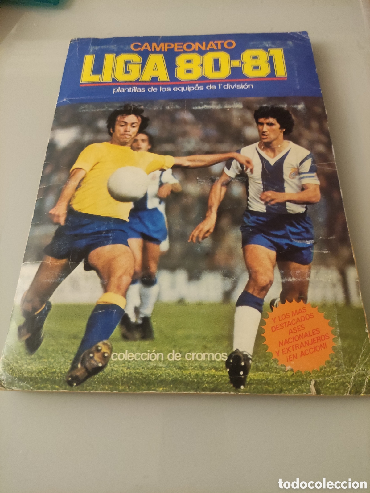 Coleccionismo deportivo: Album este temporada 80/81