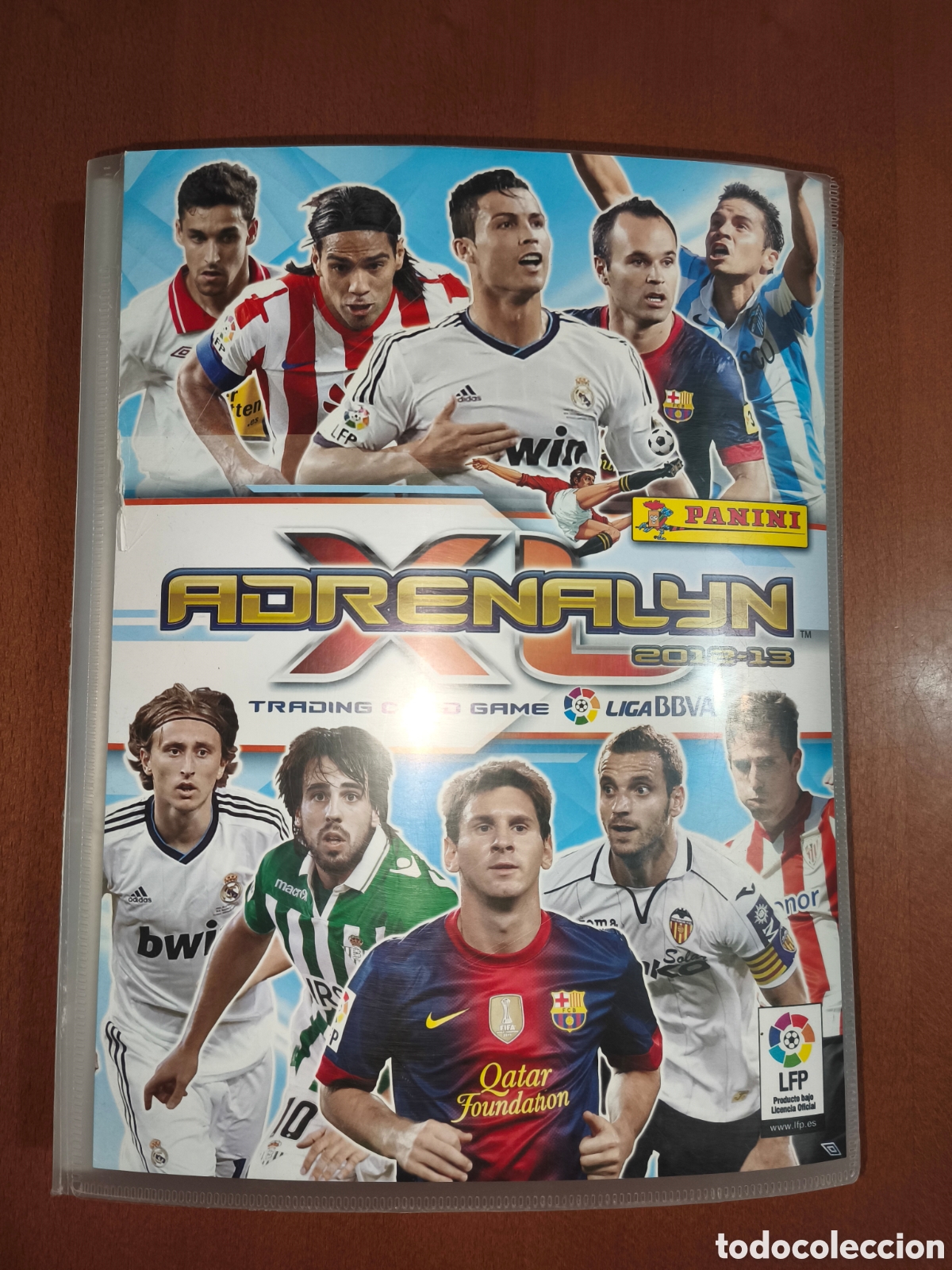 Colecionismo desportivo: Archivador con 391 Cartas Diferentes Adrenalyn XL 12/13 leer