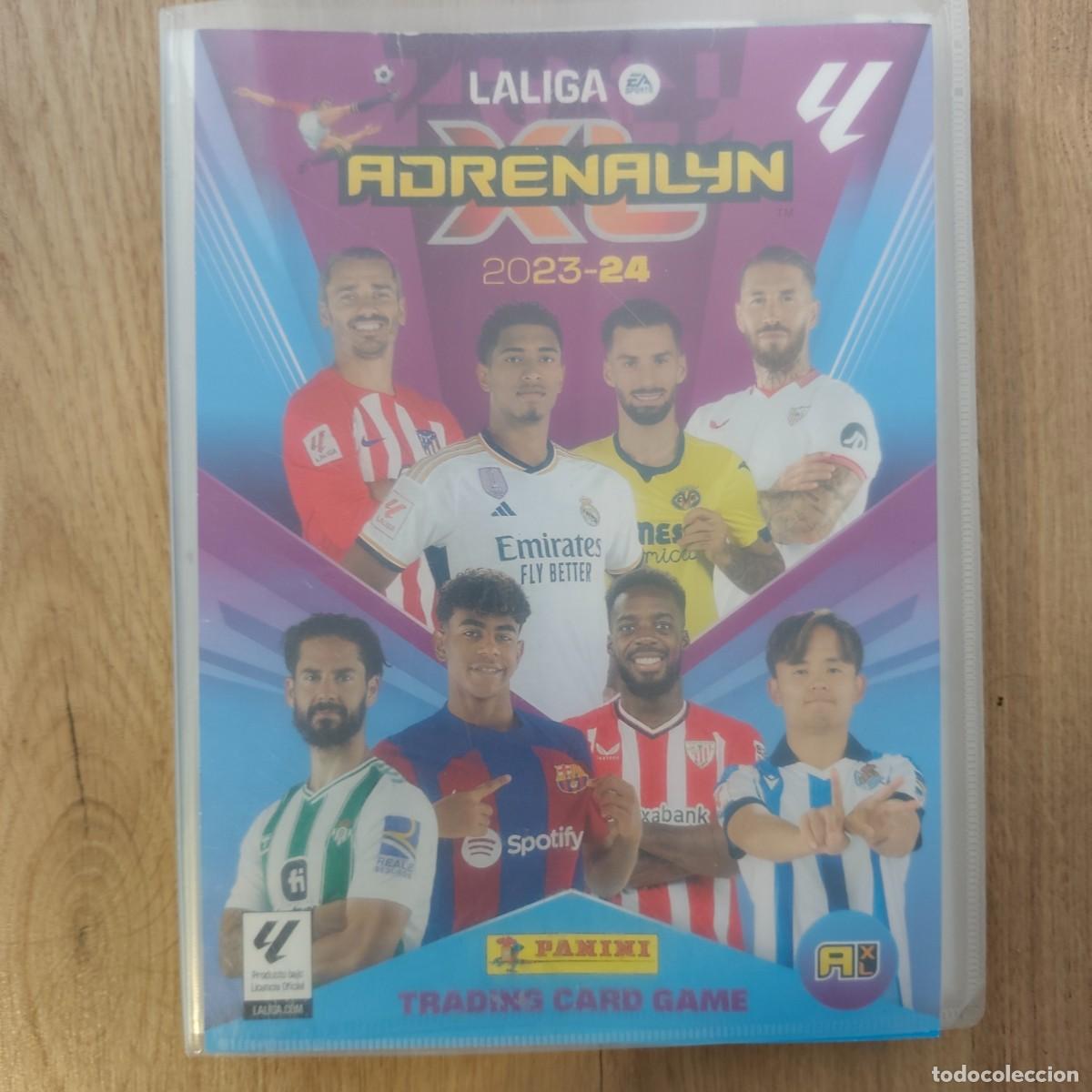 Coleccionismo deportivo: &Aacute;lbum archivador adrenalyn 2023-24 con 309 cards