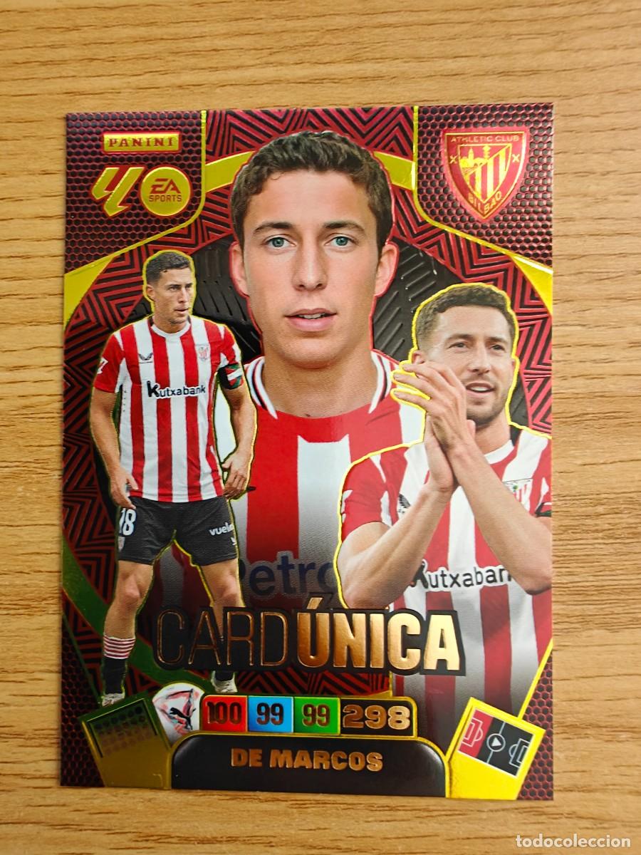 Coleccionismo deportivo: De Marcos Adrenalyn XL 25 26 Card &Uacute;nica Dream Box Athletic Club