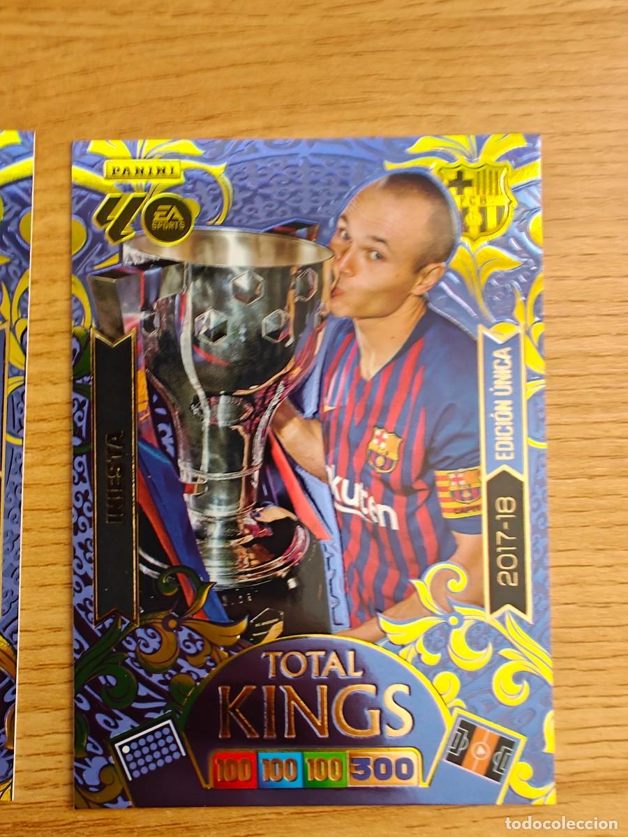 Coleccionismo deportivo: Iniesta Adrenalyn XL 25 26 Total Kings Liga Dream Box Barcelona 2017 2018