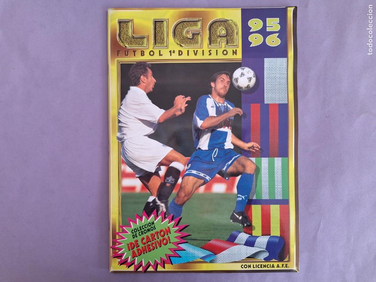 Coleccionismo deportivo: ALBUM CROMOS FUTBOL 1&ordf; DIVISION LIGA 1995 1996 95 96 CON 249 CROMOS