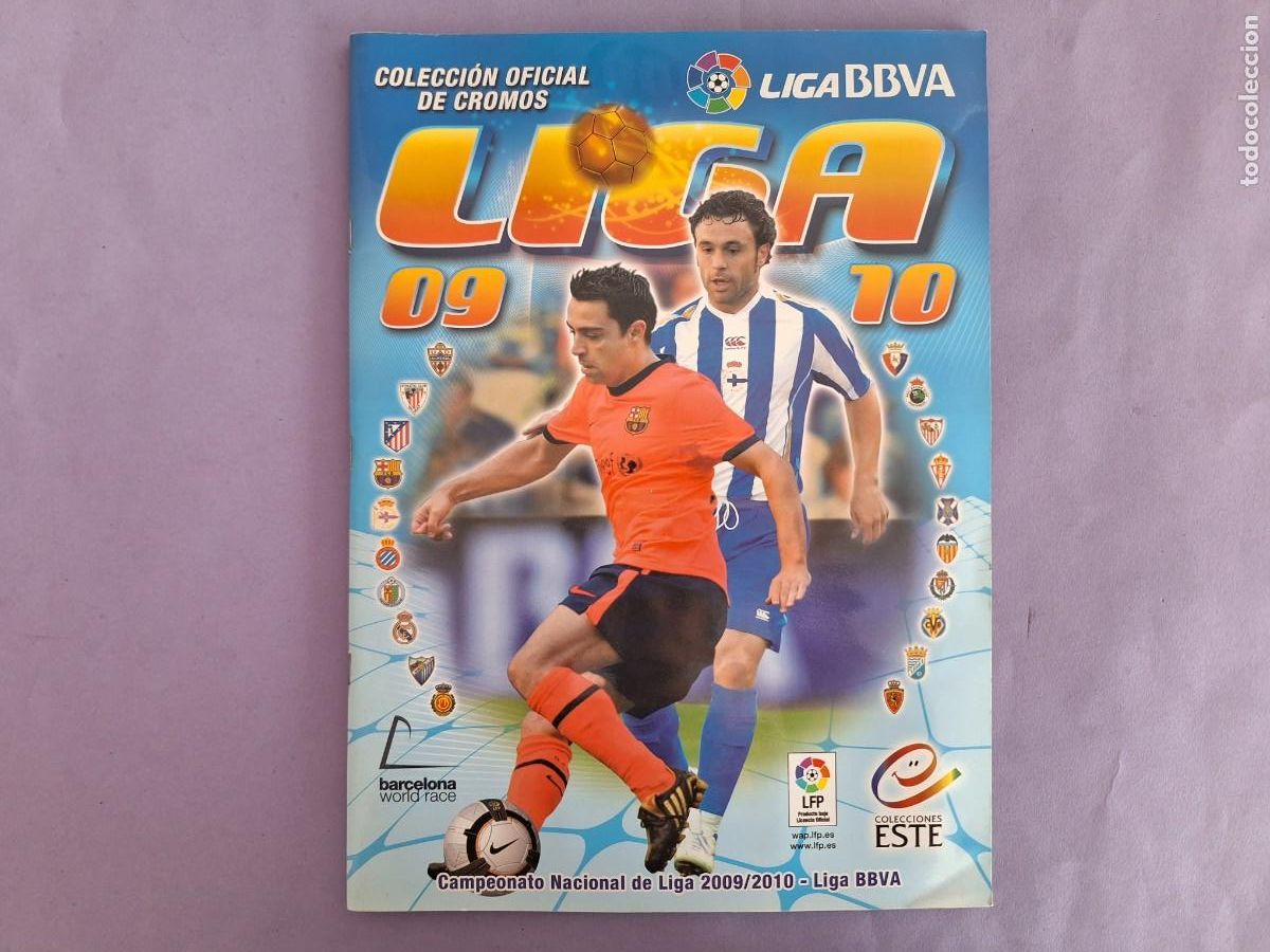 Coleccionismo deportivo: ALBUM CROMOS FUTBOL 1&ordf; DIVISION LIGA 2009 2010 09 10 CON 525 CROMOS COLECCIONES ESTE