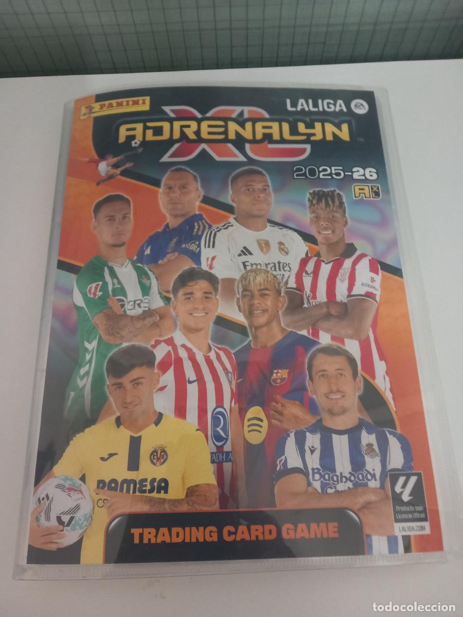 Coleccionismo deportivo: ADRENALYN XL 2025 - 2026 25 - 26 ARCHIVADOR CON 515 CARDS DISTINTAS - 1&ordf; Y 2&ordf; EDICION
