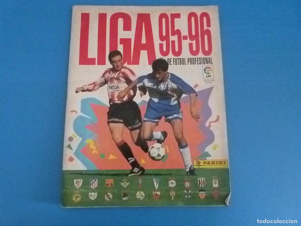 Colecionismo desportivo: &Aacute;LBUM INCOMPLETO F&Uacute;TBOL LIGA 1995-1996/95-96 *** PANINI LEER BIEN DESCRIPCI&Oacute;N VER FOTOS