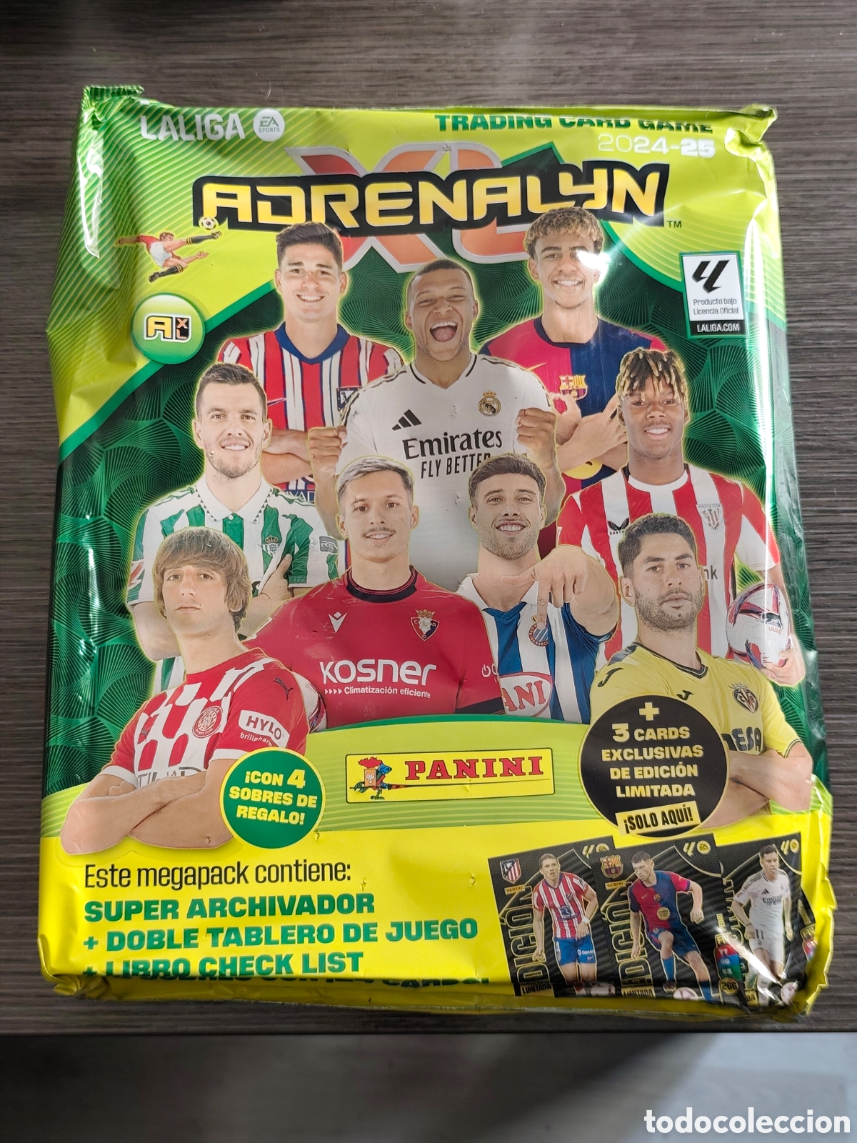 Coleccionismo deportivo: Pack Inicio Adrenalyn XL La liga 2024-25 Panini Nuevo