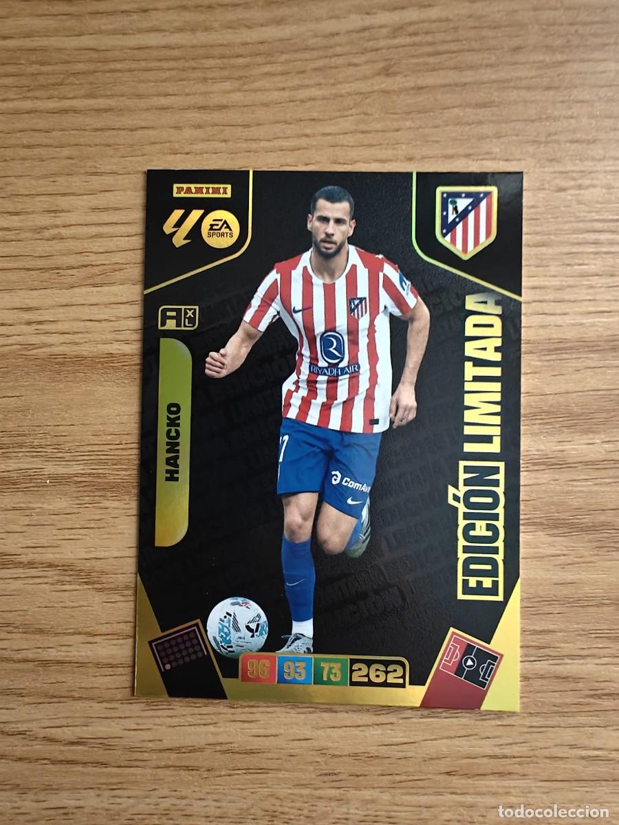 Coleccionismo deportivo: Hancko Adrenalyn XL 25 26 Edicion Limitada Atletico Madrid Premiun Oro 2025 2026