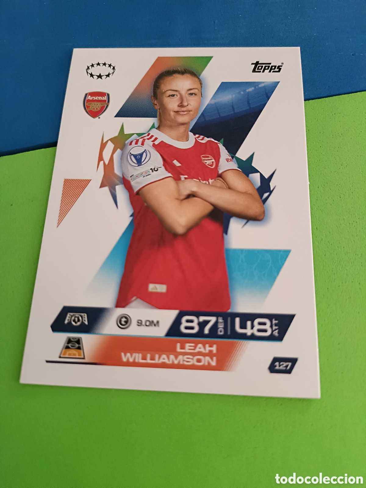 Coleccionismo deportivo: Topps Match Attax EXTRA 2025 2026 - UWCL 127 Leah Williamson