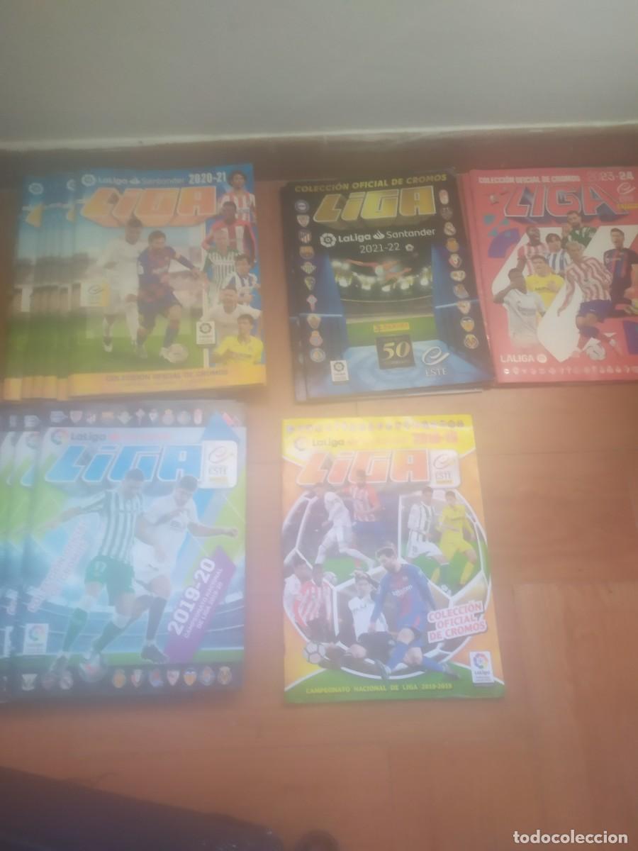 Coleccionismo deportivo: 22 &Aacute;LBUMES PLANCHA EDICIONES ESTE VARIOS A&Ntilde;OS