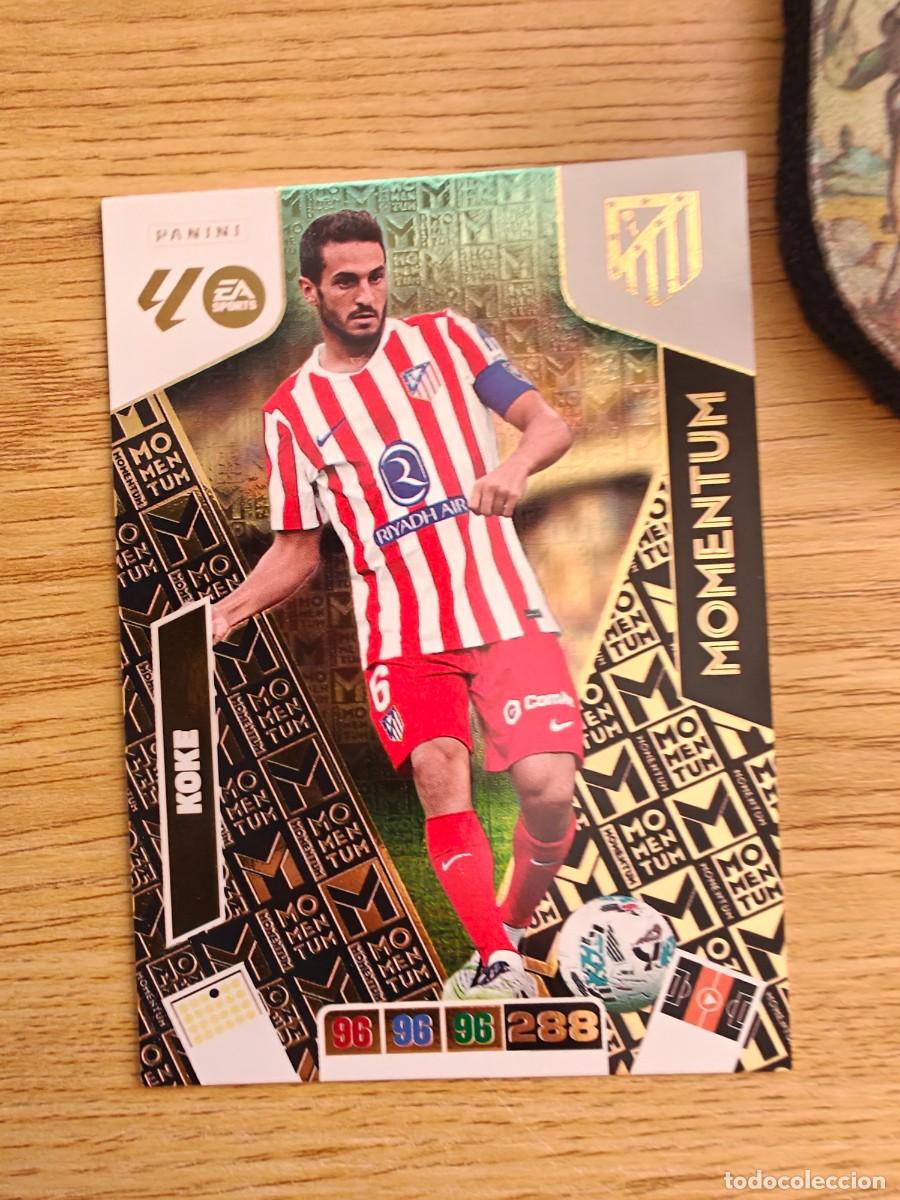 Coleccionismo deportivo: Koke Momentum Adrenalyn XL 25 26 Atl&eacute;tico de Madrid 2025 2026