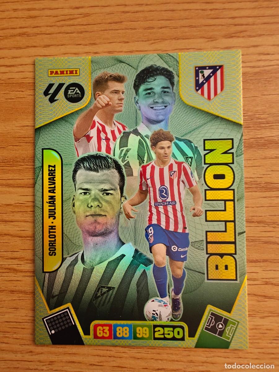 Coleccionismo deportivo: Sorloth / Juli&aacute;n &Aacute;lvarez Adrenalyn XL 25 26 Edici&oacute;n Limitada 05 Billion Atl&eacute;tico de Madrid 2025 2026
