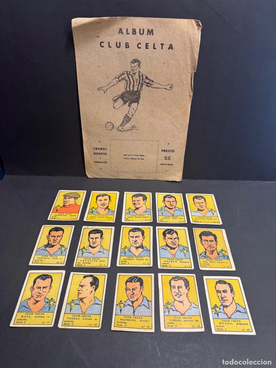 Coleccionismo deportivo: ALB&Uacute;M DE F&Uacute;TBOL CLUB CELTA EDITORIAL VALENCIANA (G)