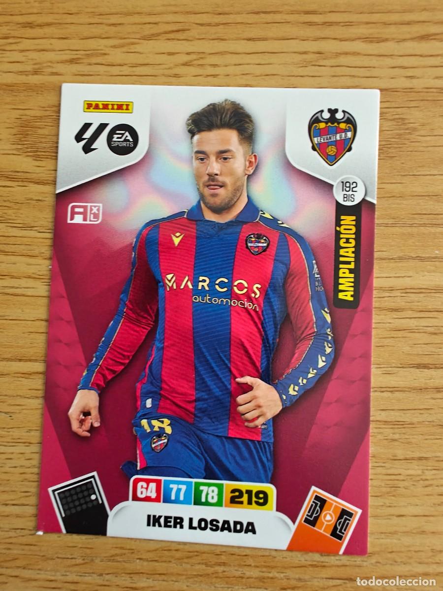 Coleccionismo deportivo: Iker Losada Adrenalyn XL 25 26 192 BIS UD Levante Momentum Oro 2025 2026